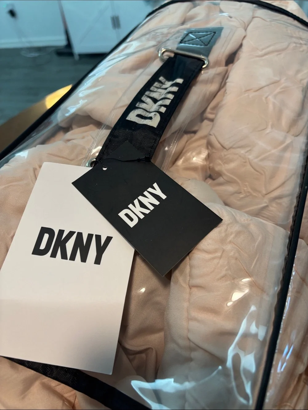 DKNY Queen 8-Piece Comforter Set - Blush